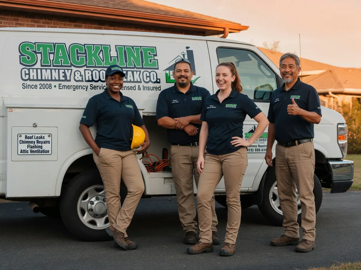 Chimney flashing repair company in Menifee, AR